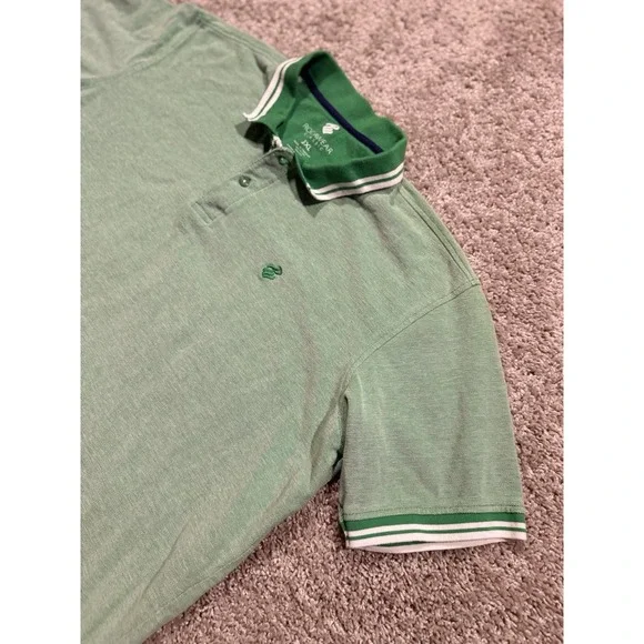 Rocawear Classic Polo Shirt Men's SZ 3XL Green Embroidered Logo - Picture 3 of 10